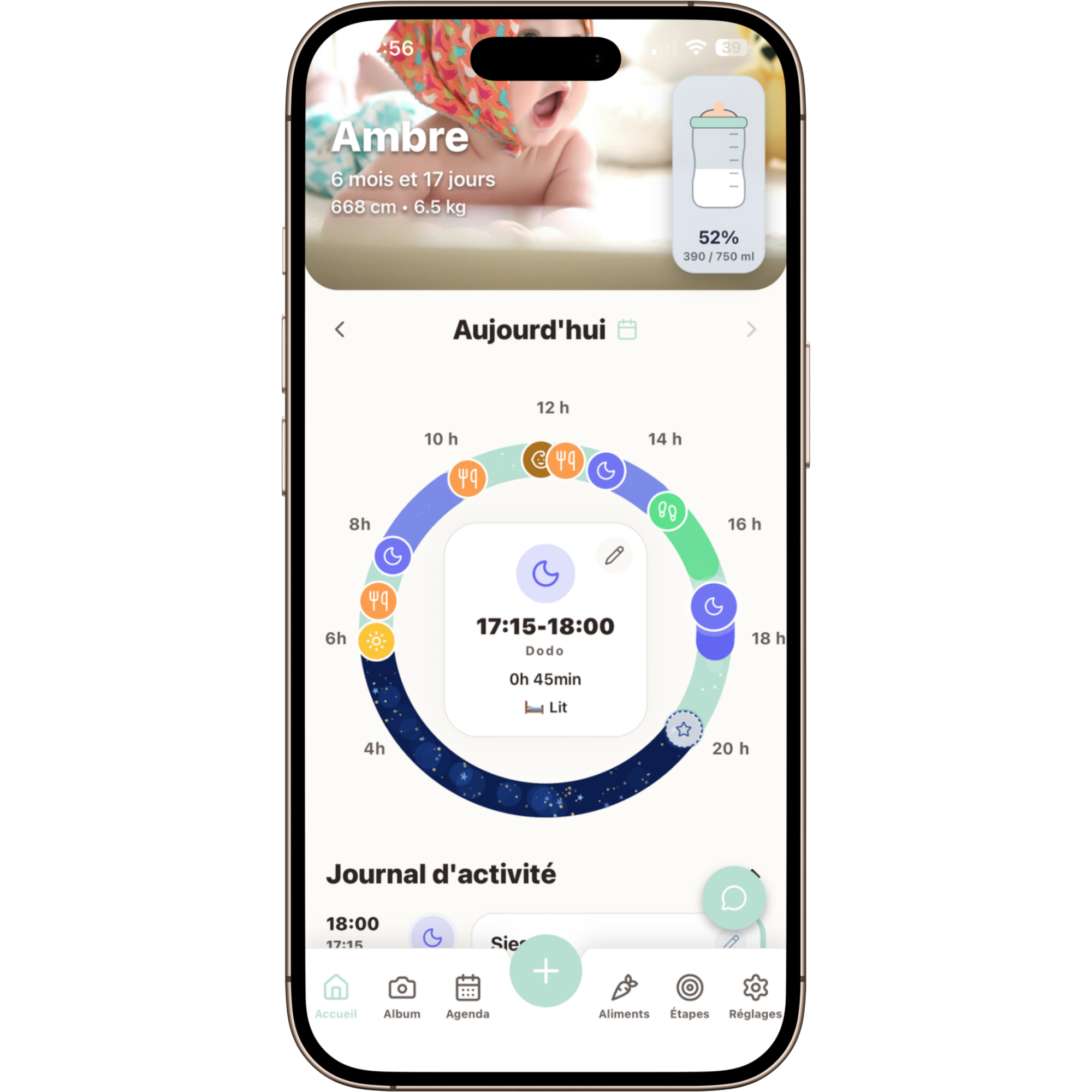 Timeline événements